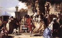 Рис. 12: Джованни Доменико Тьеполо. Городской бал. 1756. Метрополитен.